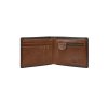 Peněženka PITBULL WEST COAST Brant Hilltop - hnědá - PWC_PBRANTHIIL_BRAUN