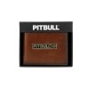 Peněženka PITBULL WEST COAST Brant Hilltop - hnědá - PWC_PBRANTHIIL_BRAUN