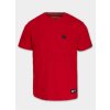 PitBull West Coast Triko SMALL LOGO - červené - PWC_PTSMALLLOGOBS_RED