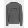 PitBull West Coast Pánská mikina MT FUJI crewneck - zeleno/šedá - PWC_CREWMTFUJI_GREY
