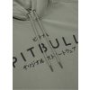 PitBull West Coast Pánská mikina MT FUJI KP - šedo/zelená - PWC_PMMTFUJIKP_GREYGRN