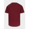 PitBull West Coast Triko LOGO PALMS - tmavě červené - PWC_PTLOGOPALMS_RED