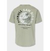 PitBull West Coast Triko PLANET SURF - zelené - PWC_PTPLANETSRF_DSTSAL (velikosti M)