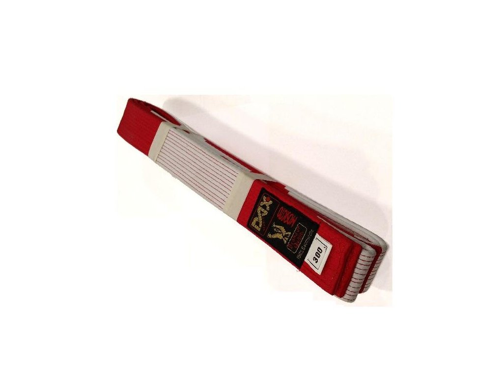 Pásek červeno-bílý *300cm* MOSKITO DAX