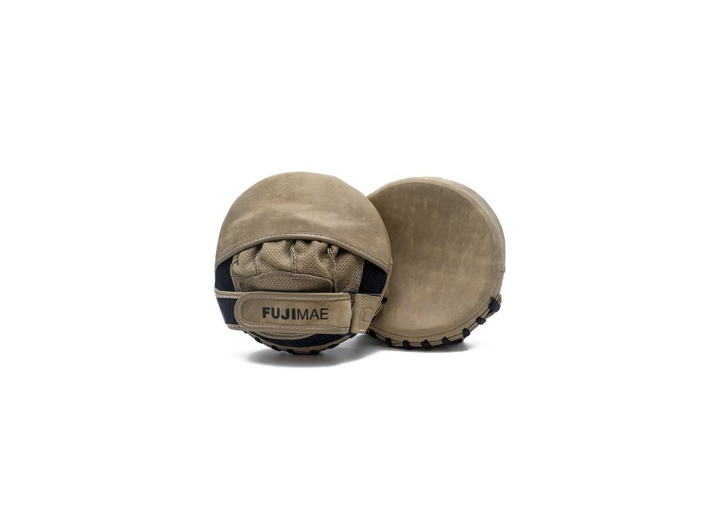 fujimae vintage leather micro focus mitts qs