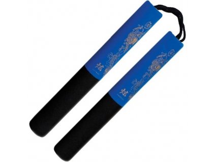 Nunchaku pěna/šnůra Blue BLITZ