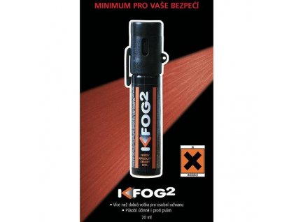 Pepřový sprej K-Fog2 kužel