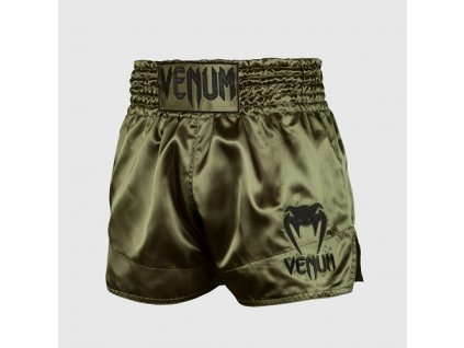 60e1fcc3cef364e5ab2a78e3bb80e19cd42d62a7 SHORT MUAY THAI CLASSIC KHAKI BLACK HD 01