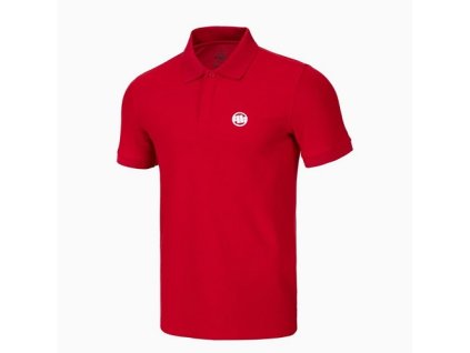 panske triko polo rockey red