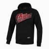 Mikina s kapucí RED BRAND Black PITBULL WEST COAST