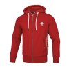 Mikina KPZ French Terry SMALL LOGO Red PITBULL WEST COAST