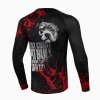 rashguard LS blood dog pbwc