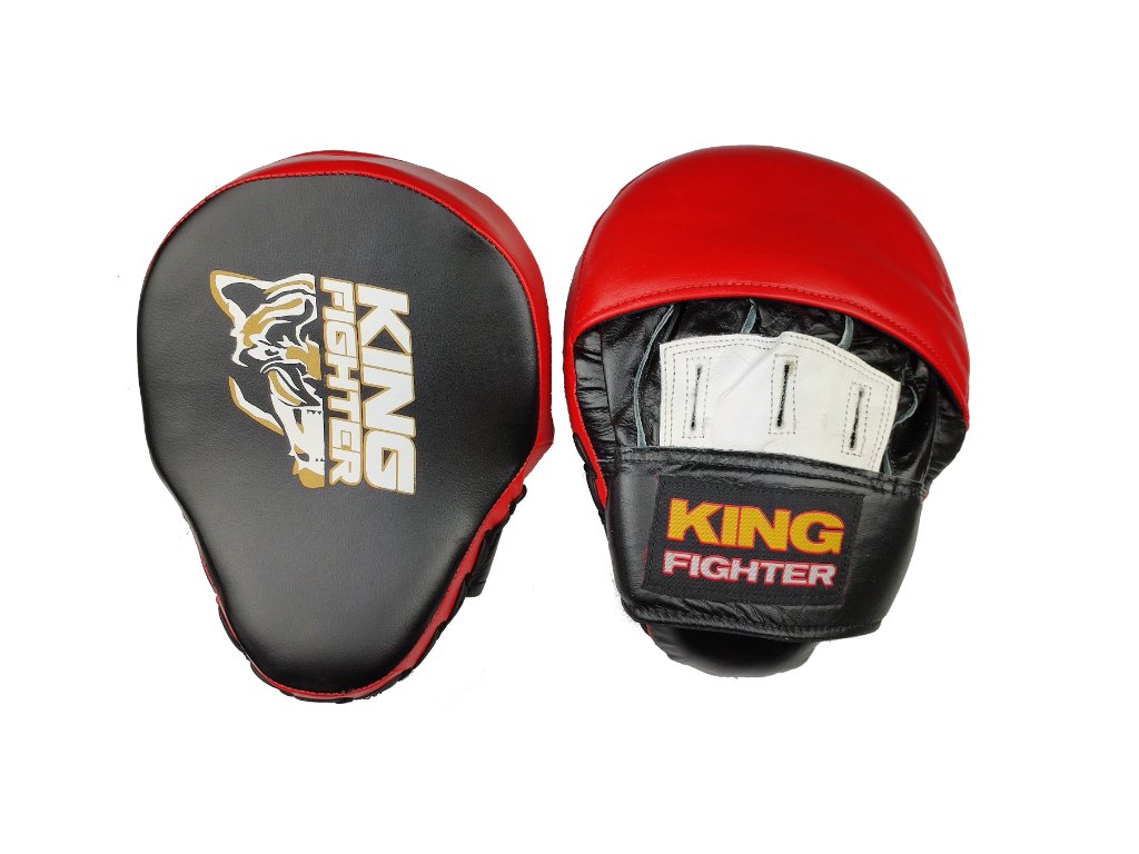 Boxerské lapy King Fighter červená/černá