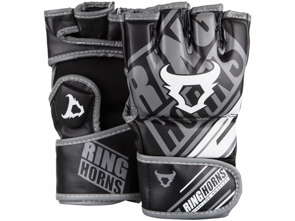 MMA rukavice Ring Horns Nitro černé