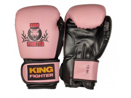 Boxhandschuhe BASIC rosa/schwarz