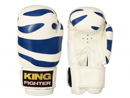 Kids boxing gloves dalmatine blue