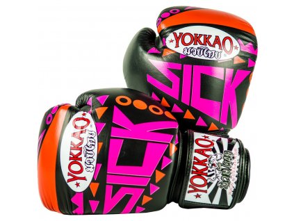 Boxerské rukavice  Yokkao Sick Orange