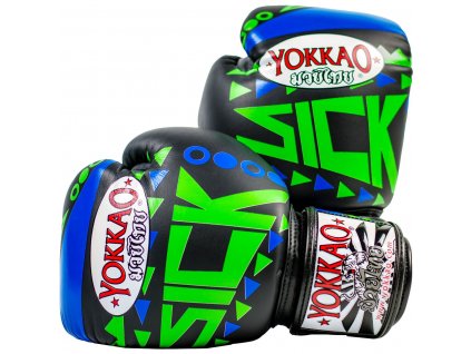 Boxerské rukavice  Yokkao Sick Blue