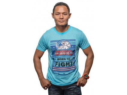 Triko Yokkao Born to Fight modré
