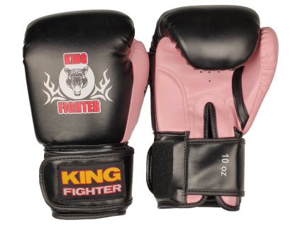 Boxing gloves BASIC black/pink