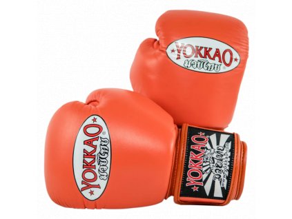 Boxerské rukavice Yokkao (tomato)
