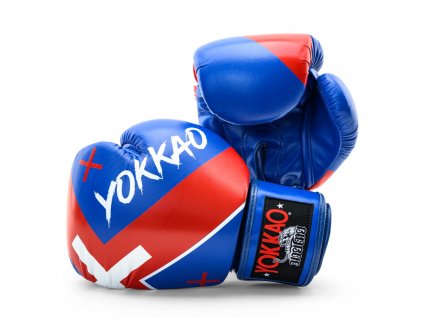 Boxerské rukavice Yokkao  (X-Blue)