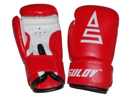 Box rukavice SULOV PVC, 4oz, červené
