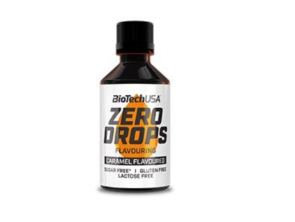 Ochucovadlo Zero drops 50ml (karamel)