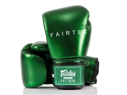 Boxing gloves Fairtex Metallic BGV22 - Green