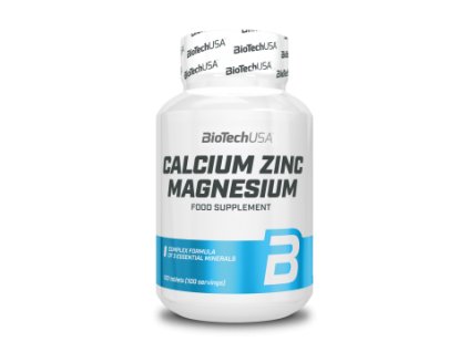 BioTech Calcium Zinc Magnesium 100 tbl