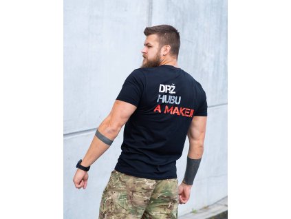 GymTime Pánské Tričko drž hubu a makej