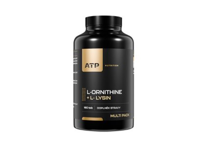 ATP Nutrition L-Ornithine + L-Lysin 180 tob