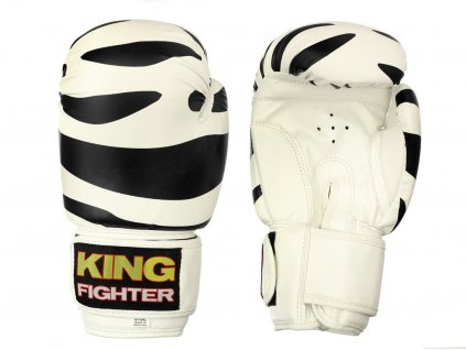 Kids boxing gloves dalmatine black