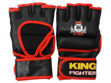 MMA gloves black/red