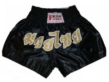 Trenky muay thai "zlatý nápis"