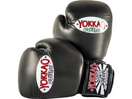 Boxerské rukavice černé Yokkao