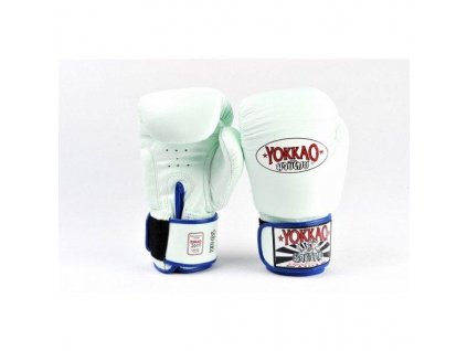 Boxerské rukavice bílé