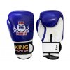 Kids boxing gloves carbon blue