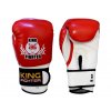 Kids boxing gloves carbon red