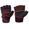Spokey LAVA Neoprenové fitness rukavice, černo-červené, vel. M