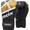 Boxerské rukavice RDX  černá/zlatá