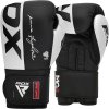 Boxerské rukavice F4 (černá/bílá)
