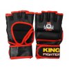 MMA rukavice černá/červená