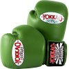 Boxerské rukavice Yokkao zelené