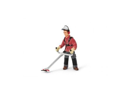 21135 schleich 13458 delnik s motorovou kosou