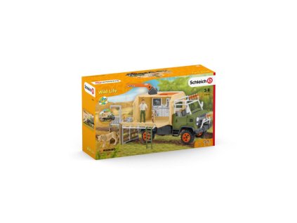 Schleich 42475 Velký záchranný vůz pro zvířata
