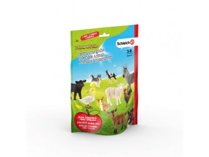 Schleich 87859 Sáček s překvapením - farmářská zvířátka L, série 4