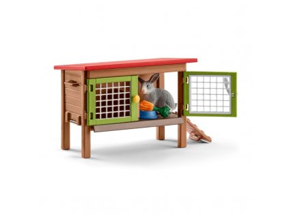 Schleich 42420 Králíkárna se zvířátky a příslušenstvím
