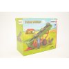 Schleich 42377 Zemědělský dopravník na seno s farmářem - VÝPRODEJ