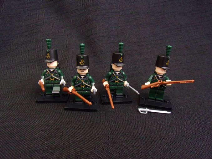 Wellingtonovi ostrostřelci z 95. regimentu Napoleonské války